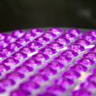 Öntapadós strassz gyöngyök 260db/lap - lila