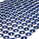 Öntapadós strassz gyöngyök 260db/lap - sötétkék