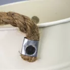 Bádog váza 12x20cm