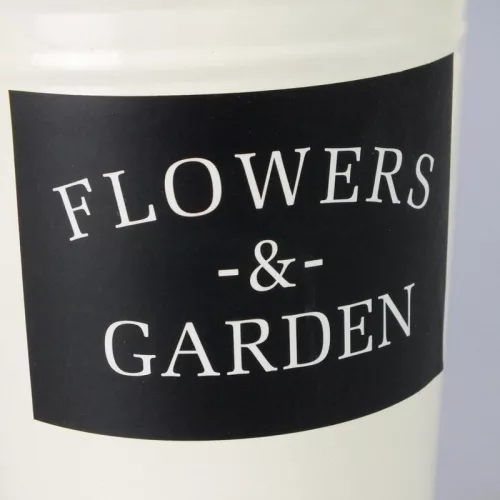 Bádog váza 12x20cm