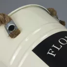 Bádog váza 12x20cm