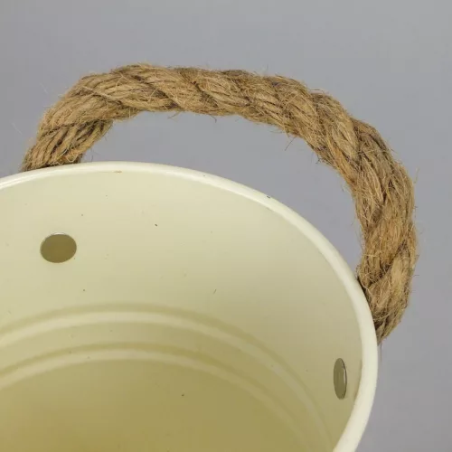 Bádog váza 12x20cm