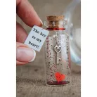 Üveg kémcső parafa dugóval 2,2x15cm 6db/csomag