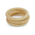 Natúr fa karika 7,5cm 3db/csomag