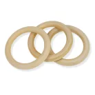 Natúr fa karika 7,5cm 3db/csomag