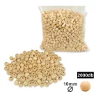 Natúr fagolyó 10mm 2000db/csomag - OKOSÁR!