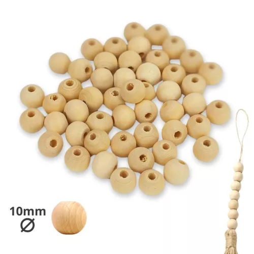 Natúr fagolyó 10mm 2000db/csomag - OKOSÁR!