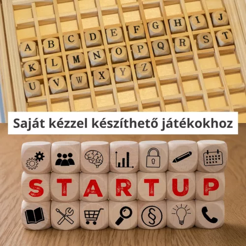 Fa dobókocka natúr 1,6cm 20db/csomag