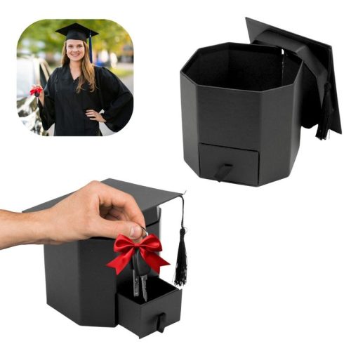 Ballagási doboz fiókos fekete 60/#