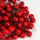  Beszúrós bogyó piros 1cm 100/cs