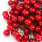  Beszúrós bogyó piros 1cm 100/cs