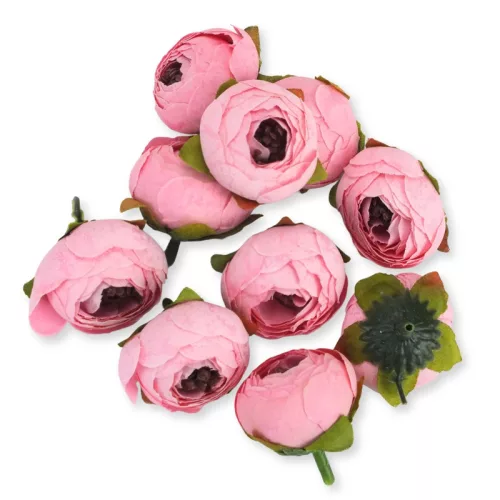 Begónia virágfej rózsaszín 3,5cm 10db/csom