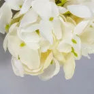 Hortenzia virágfej 10cm fehér