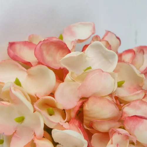 Hortenzia virágfej 10cm rózsaszín