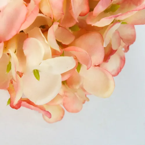 Hortenzia virágfej 10cm rózsaszín