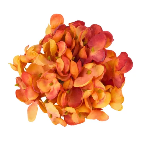 Hortenzia virágfej 10cm terrakotta