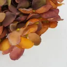 Hortenzia virágfej 10cm vintage barna