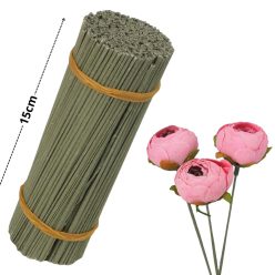 Beszúró drót virágfejhez 15cm 500db/csomag