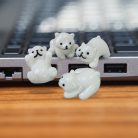 Mini jegesmedvék 4db/csomag