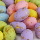  Pasztell polisztirol tojás vegyes színek 2*3cm 36db/cs