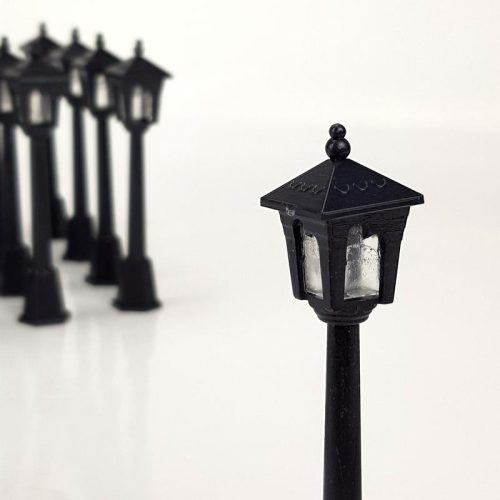 Kandeláber műanyag fekete 20db/cs