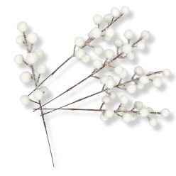  Havas fehér bogyós ág 50db/csomag 72/#