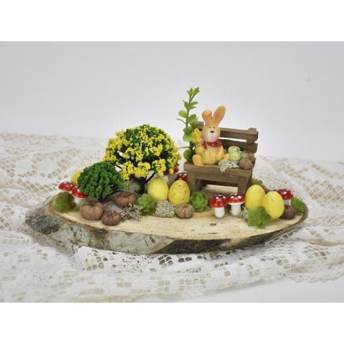 Hibiszkusz sárga 8cm 2db/csomag