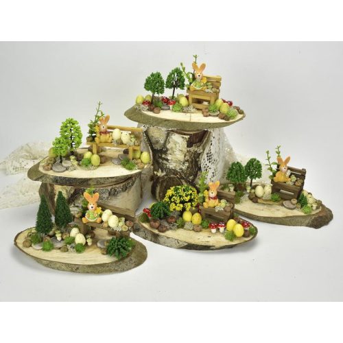 Hibiszkusz sárga 8cm 2db/csomag