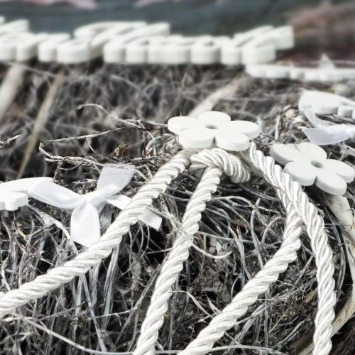 Ajtókopogtató "Isten hozott" 30cm