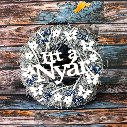 Ajtókopogtató "Itt a nyár" 30cm