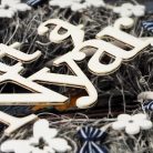 Ajtókopogtató "Itt a nyár" 30cm