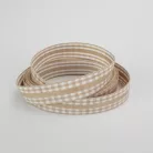 Kétoldalas textil szalag 1,5cm*2m bézs