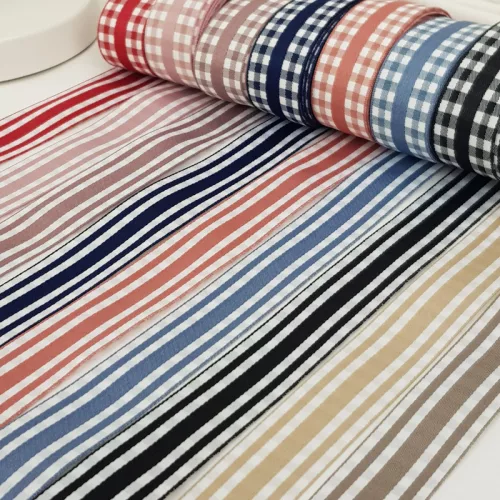 Kétoldalas textil szalag 1,5cm*2m lazac