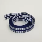 Kétoldalas textil szalag 1,5cm*2m matrózkék