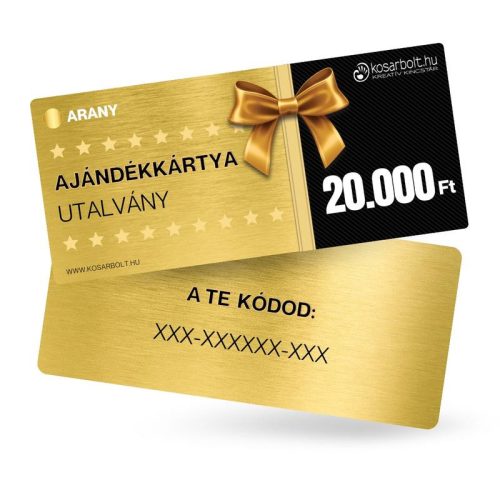ARANY ajándékkártya