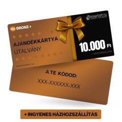 BRONZ ajándékkártya + házhozszállítás