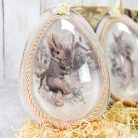 Csináld magad -  Nyuszis tojás forma 1db