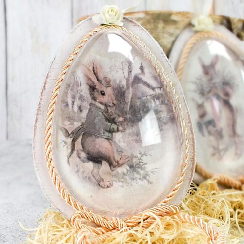 Csináld magad -  Nyuszis tojás forma 1db