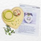 Csináld magad - Akasztható szív dekoráció - Édes Otthon 15cm