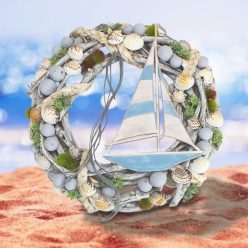 Csináld magad - Nyári vitorlás koszorú 32cm