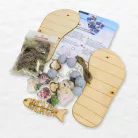 Csináld magad - Strandpapucs BEACH 11x24cm