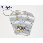 Csináld magad - Strandpapucs BEACH 11x24cm