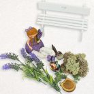 Csináld magad - Levendula Álom - Kislány a padon