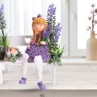 Csináld magad - Levendula Álom - Kislány a padon