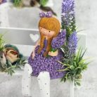 Csináld magad - Levendula Álom - Kislány a padon