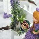 Csináld magad - Levendula Álom - Kislány a padon