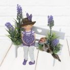 Csináld magad - Levendula Álom - Kisfiú a padon