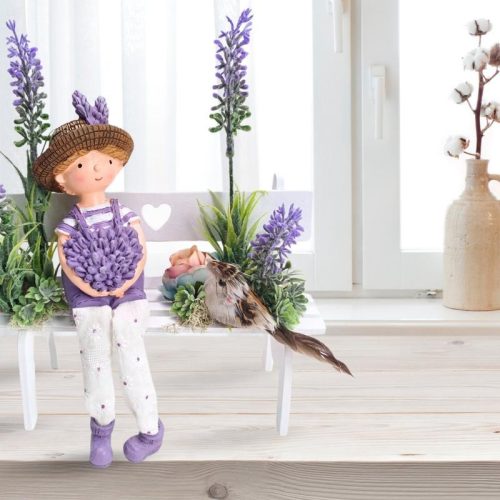 Csináld magad - Levendula Álom - Kisfiú a padon