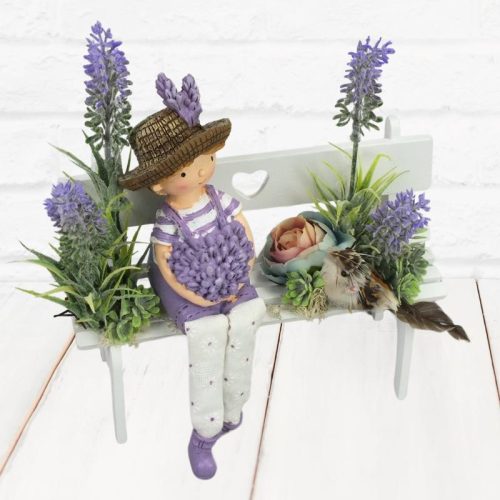 Csináld magad - Levendula Álom - Kisfiú a padon