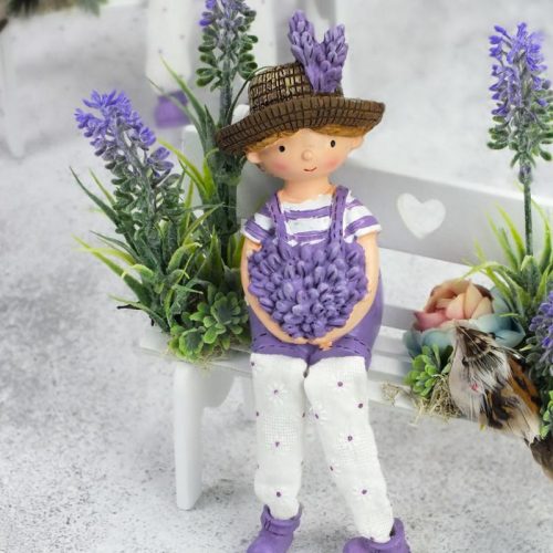 Csináld magad - Levendula Álom - Kisfiú a padon